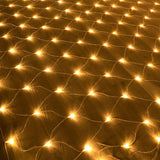 LED Net Curtain Mesh Fairy String Light Decorazione di Natale