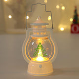 Luce di Natale Candela portatile con luci LED Mini Lanterna