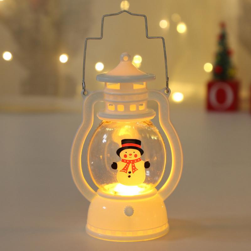 Luce di Natale Candela portatile con luci LED Mini Lanterna